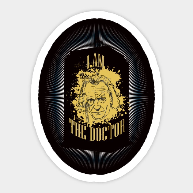 I AM THE DOCTOR ! Sticker by KARMADESIGNER T-SHIRT SHOP